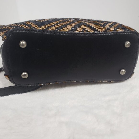 Patricia Nash 10th Anniversary Aria Shopper Tribal Satchel Crossbody - Picture 8 of 16